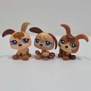 Authentic LPS Littlest Pet Shop Puppy Petriplets Dogs Puppies #1338 #1339 #1340